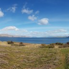 The sky was blue in Scotland..  confused.
